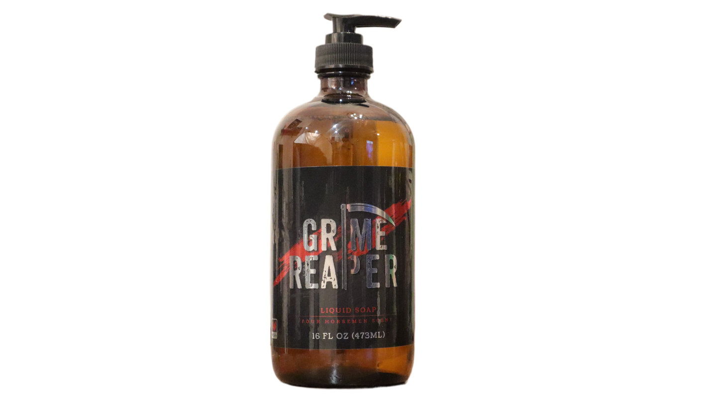 Grime Reaper Castile Liquid Soap (Four Horsemen Scent)