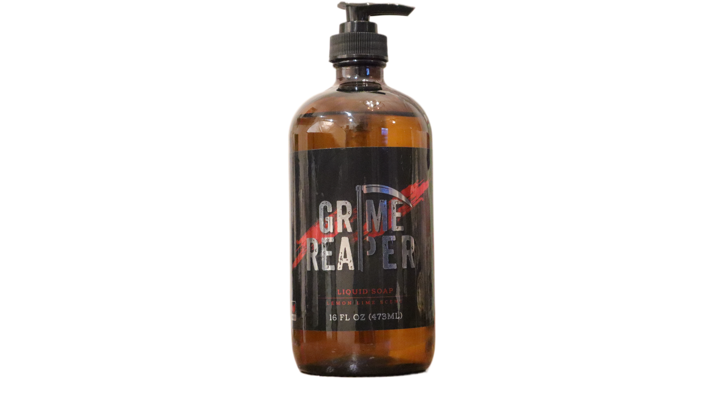 Grime Reaper Castile Liquid Soap (Lemon Lime Scent)